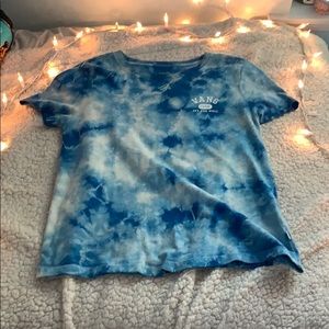 Blue Tie-Dye Vans T-Shirt